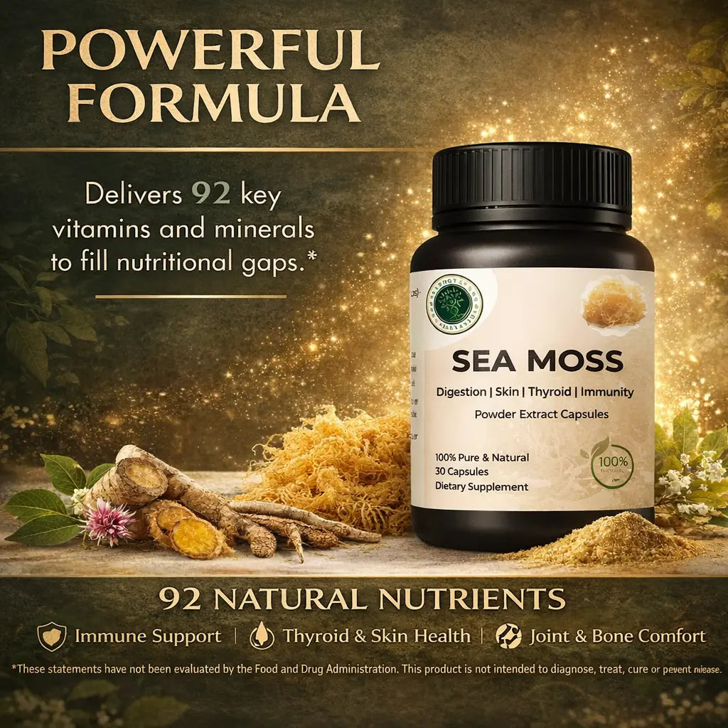 Keeda Jadi & Sea Moss Combo - Natural Strength Booster