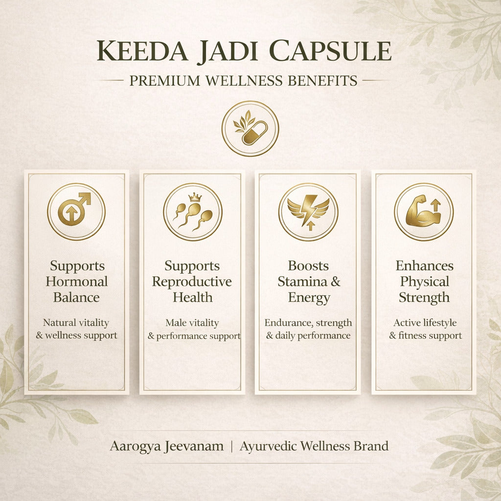 Keeda Jadi Extract Capsules – Natural Strength & Balance Support