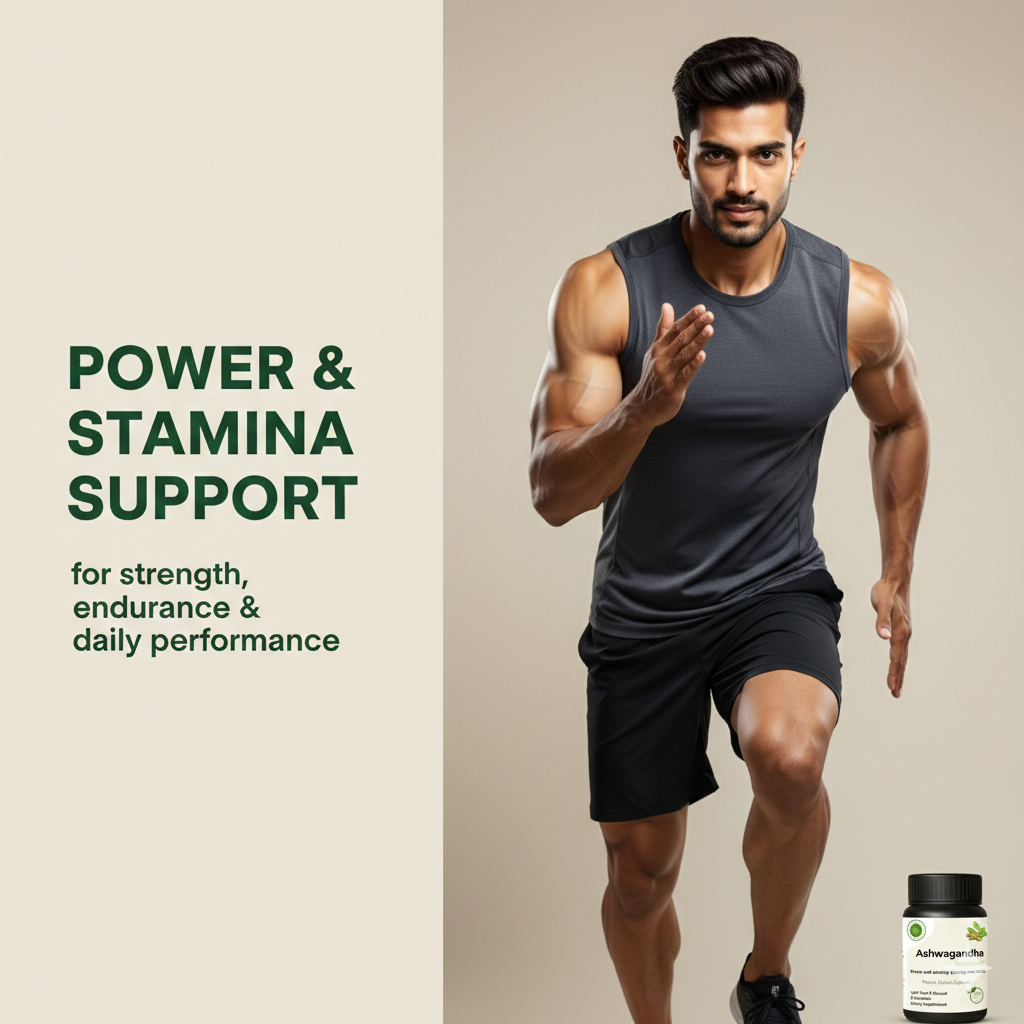 Ashwagandha Extract Capsules- Stress, Energy & Vitality Support
