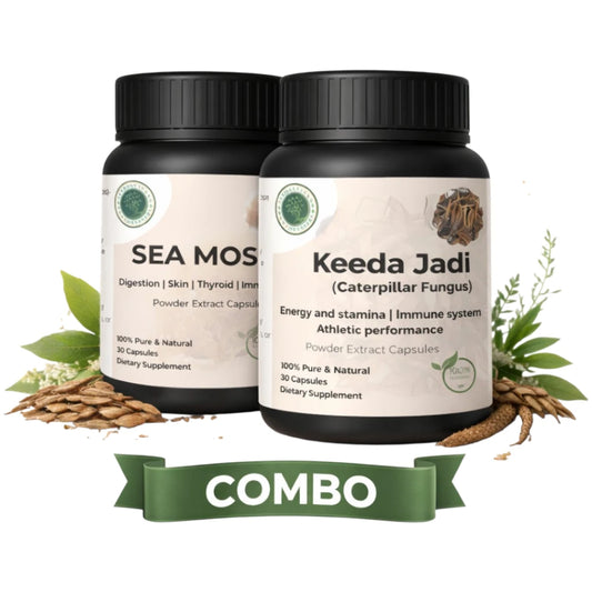 Keeda Jadi & Sea Moss Combo - Natural Strength Booster
