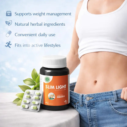 Slim Light Capsules – Ayurvedic Support for Lightness & Balance