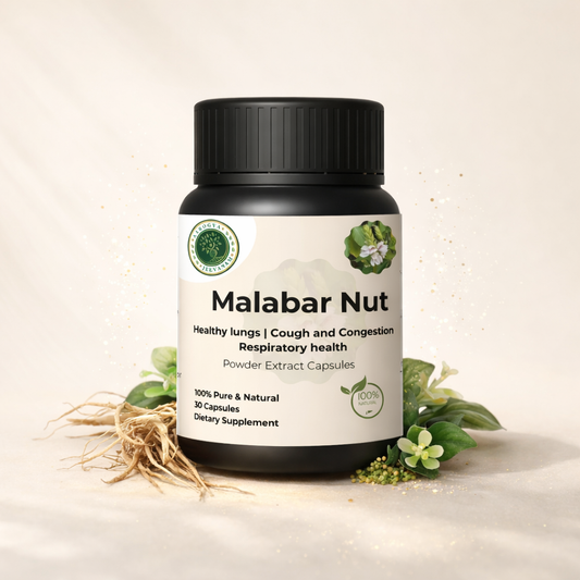 Malabar Nut Capsules – Natural Respiratory Support