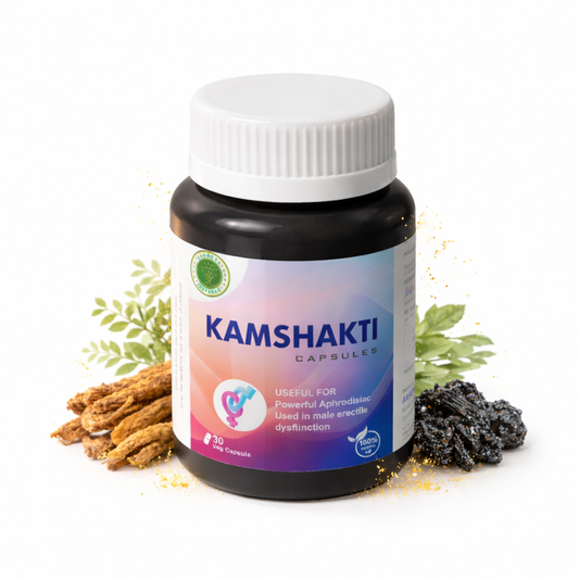 Kamshakti Capsules – Ayurvedic Herbal Supplement for Vitality