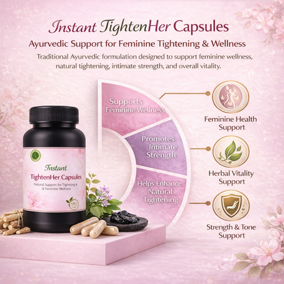 Instant TightenHer Capsules - Natural Support for Tightening & Feminine Wellness