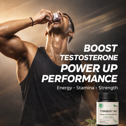 Tongkat Ali Capsules – Natural Testo Booster for Energy, Stamina & Athletic Performance