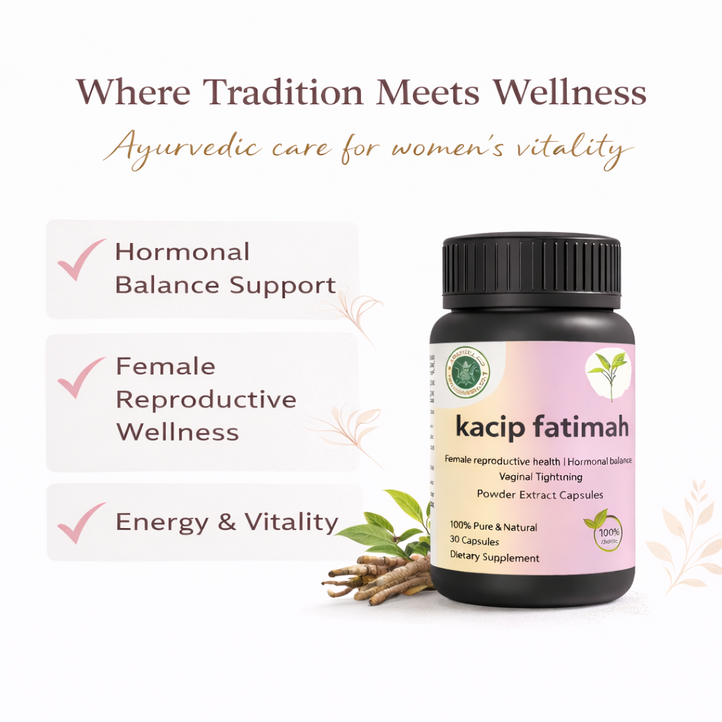 Kacip Fatimah Capsules – Herbal Women’s Wellness Supplement