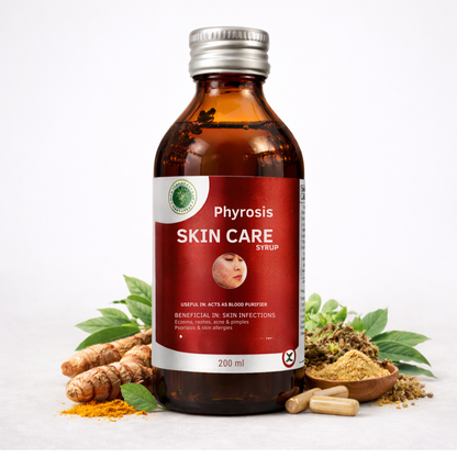 Phyrosis Skin Care Herbal Syrup – Natural Relief for Psoriasis & Eczema