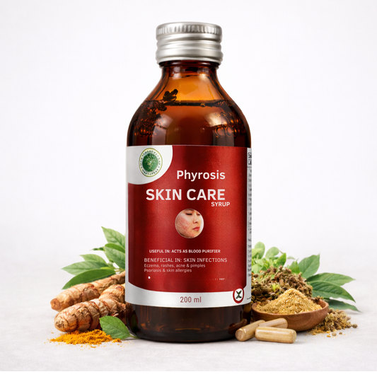 Phyrosis Skin Care Herbal Syrup – Natural Relief for Psoriasis & Eczema