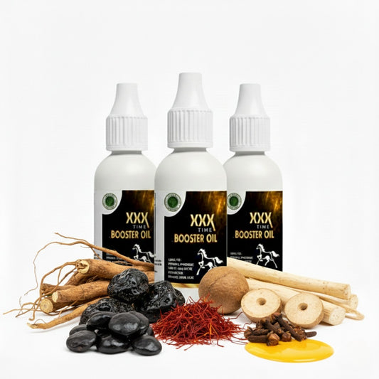 Time Booster Oil – Herbal Vitality & Performance Support