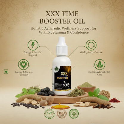 Time Booster Oil – Herbal Vitality & Performance Support