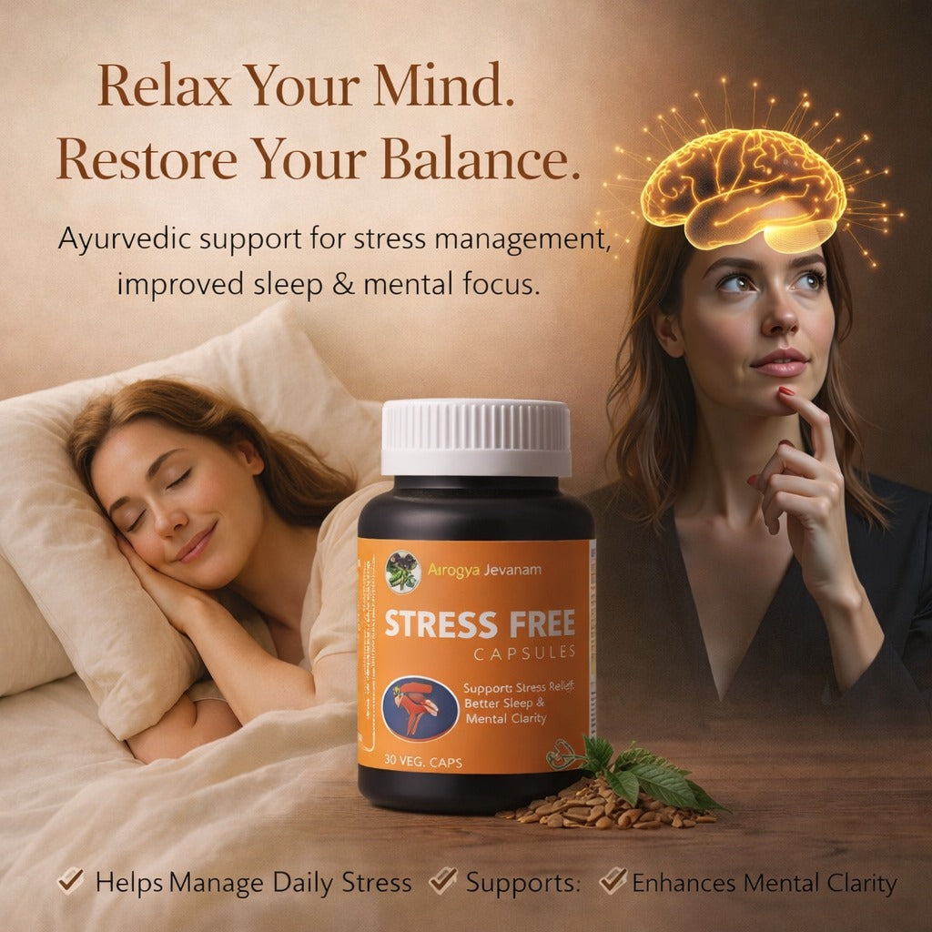 Stress Free Capsules – Natural Calm & Relaxation Support