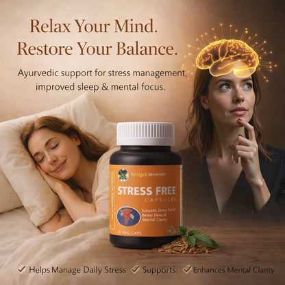 Stress Free Capsules – Natural Calm & Relaxation Support