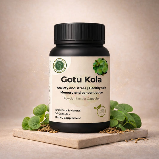 Gotu Kola Capsules – Natural Brain & Memory Support
