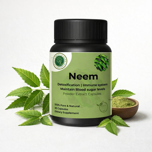 Neem Capsules – Natural Blood Purifier & Skin Support