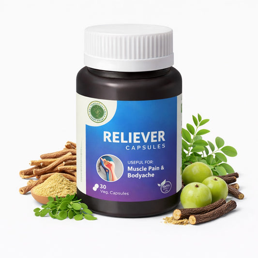 Reliever Capsules – Herbal Pain Support