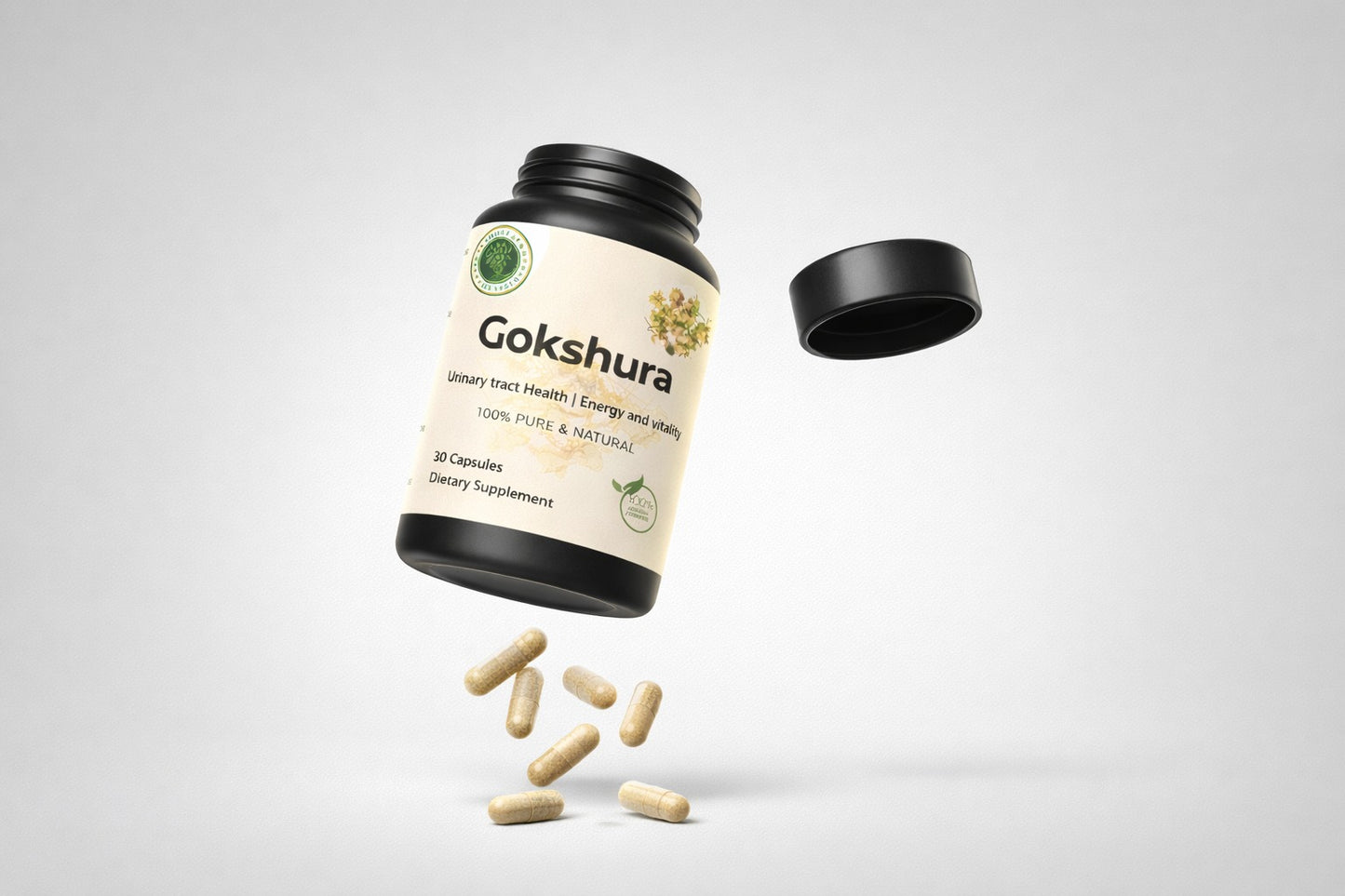 Gokshura Extract Capsules – Ayurvedic Support for Urinary Health, Energy & Vitality