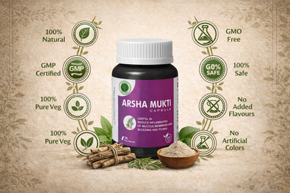Arsha Mukti Capsules - Ayurvedic Piles Care