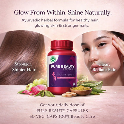 Pure Beauty Capsules – Natural Skin Glow & Radiance