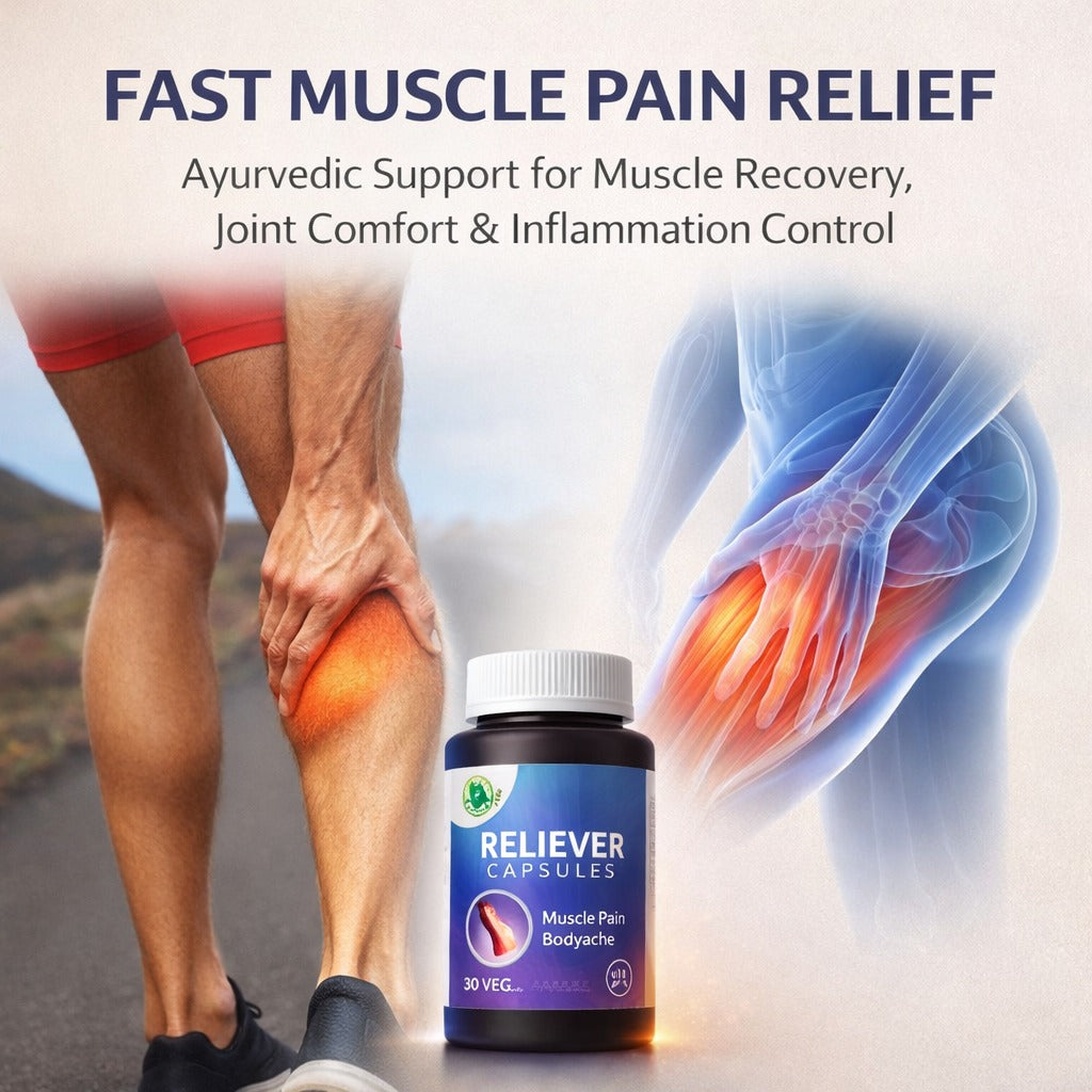 Reliever Capsules – Herbal Pain Support