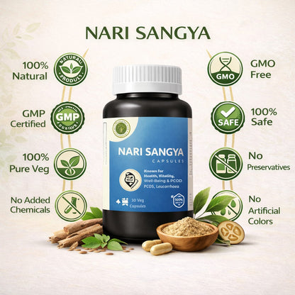 Nari Sangya Capsules – Ayurvedic Women’s Wellness Support
