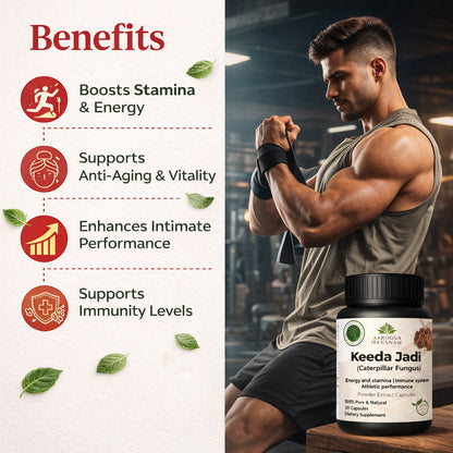 Keeda Jadi Extract Capsules – Natural Strength & Balance Support
