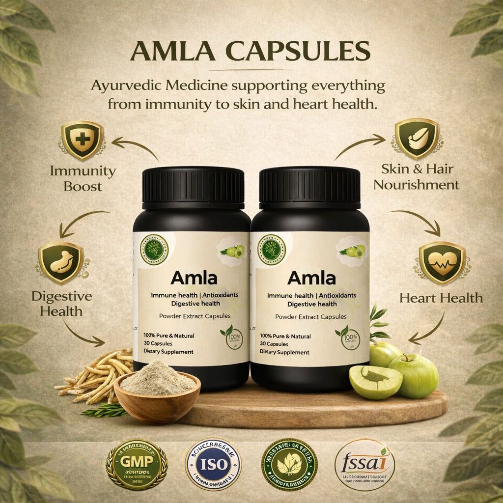 Amla Extract Capsules – Immune & Digestive Health Support
