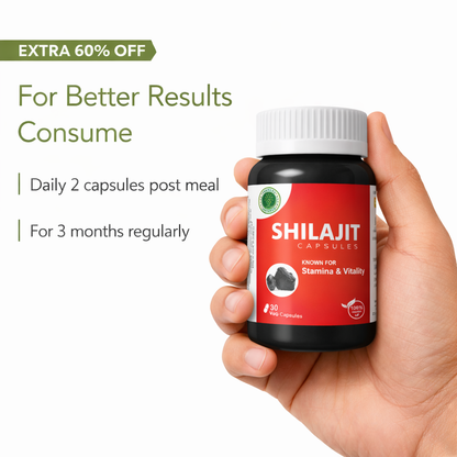 Shilajit Capsules – Natural Energy & Vitality Support