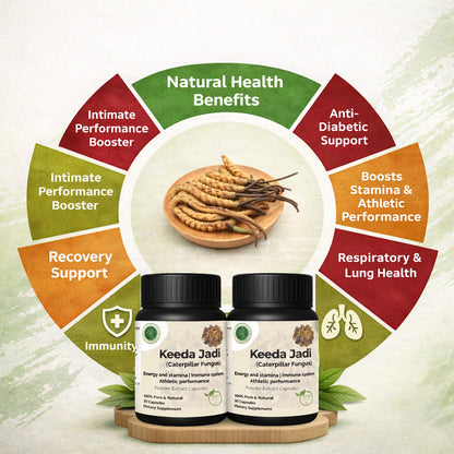 Keeda Jadi Extract Capsules – Natural Strength & Balance Support