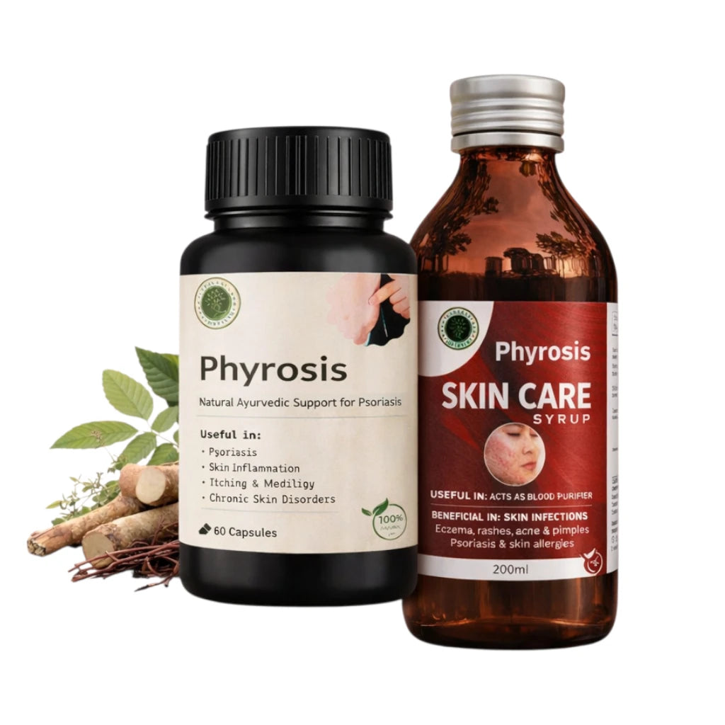 Phyrosis Skin Care & Capsule Combo – Complete Skin Wellness Pack
