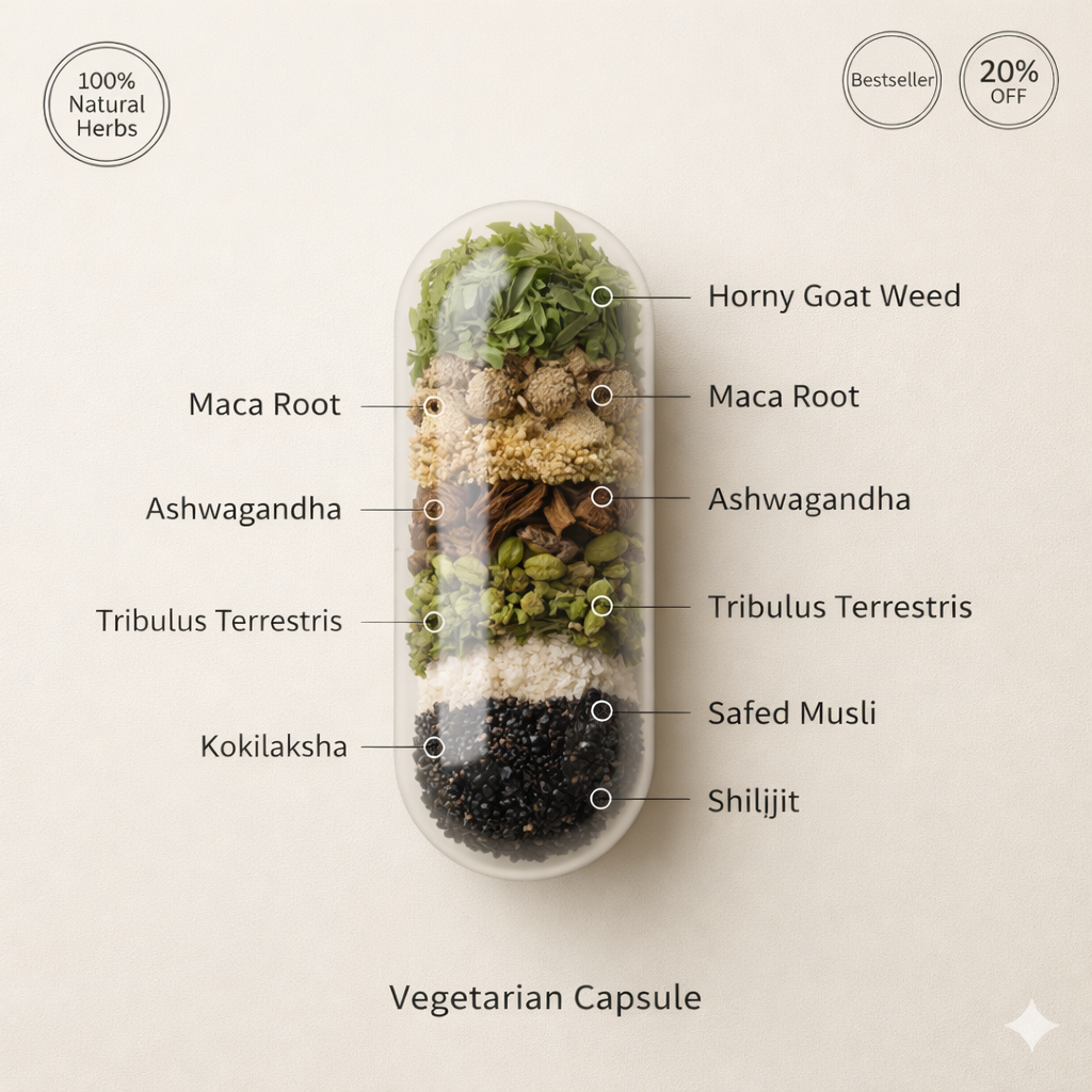 Time Booster Tablets – Traditional Ayurvedic Energy Support